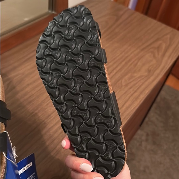 Birkenstock Black and Tan Sandals - Picture 4 of 5